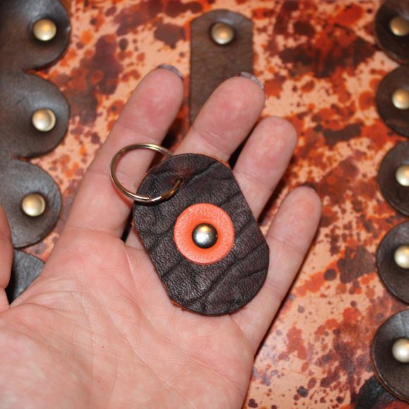 One Of A Kind Don Rawzi Crossbody Handmade Leather Purse - Made in Maryland, USA - Picture 8 of 8